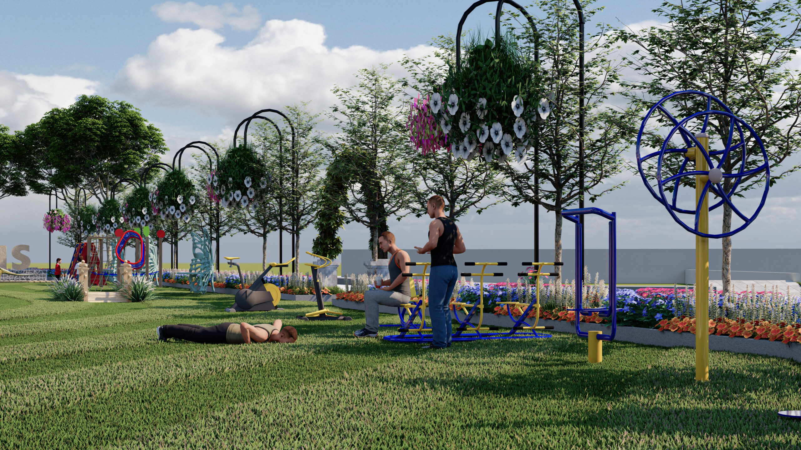 Adventure Park Swings