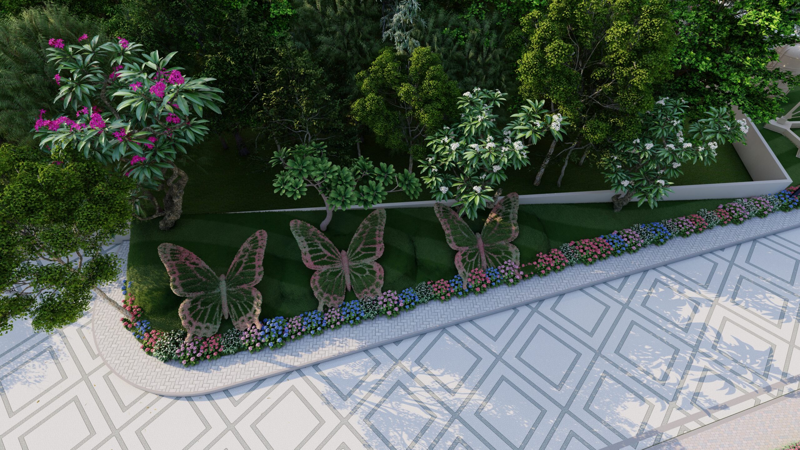 Butterfly Garden Entrance