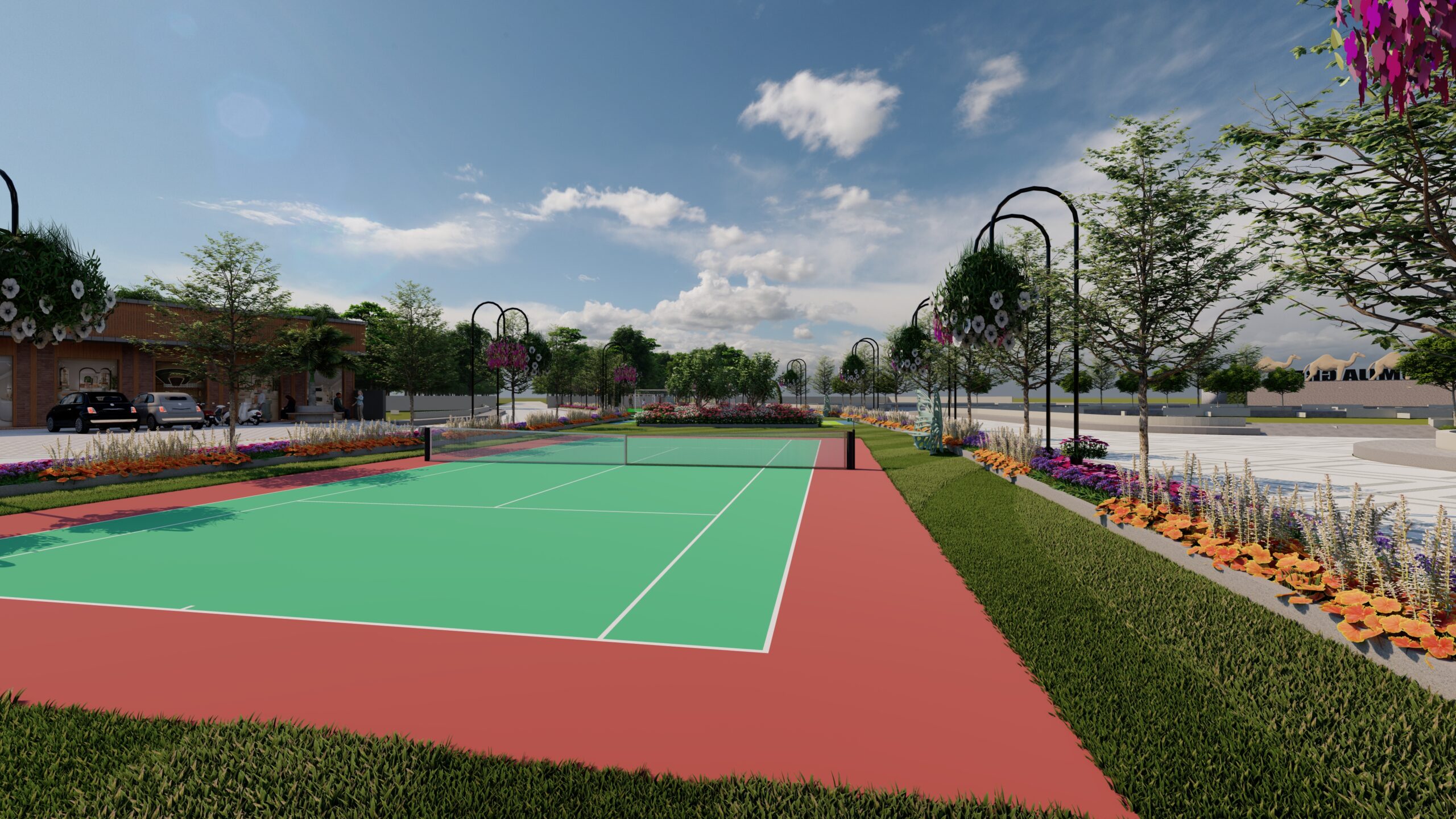 Green Land Park Path