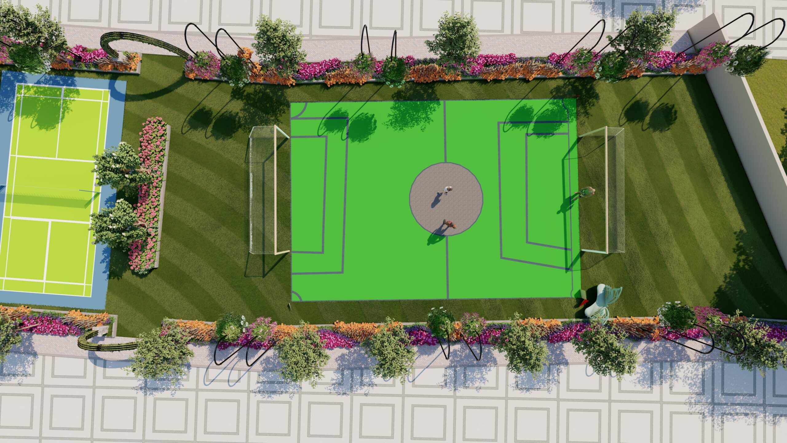 Green Land Parks Landscape