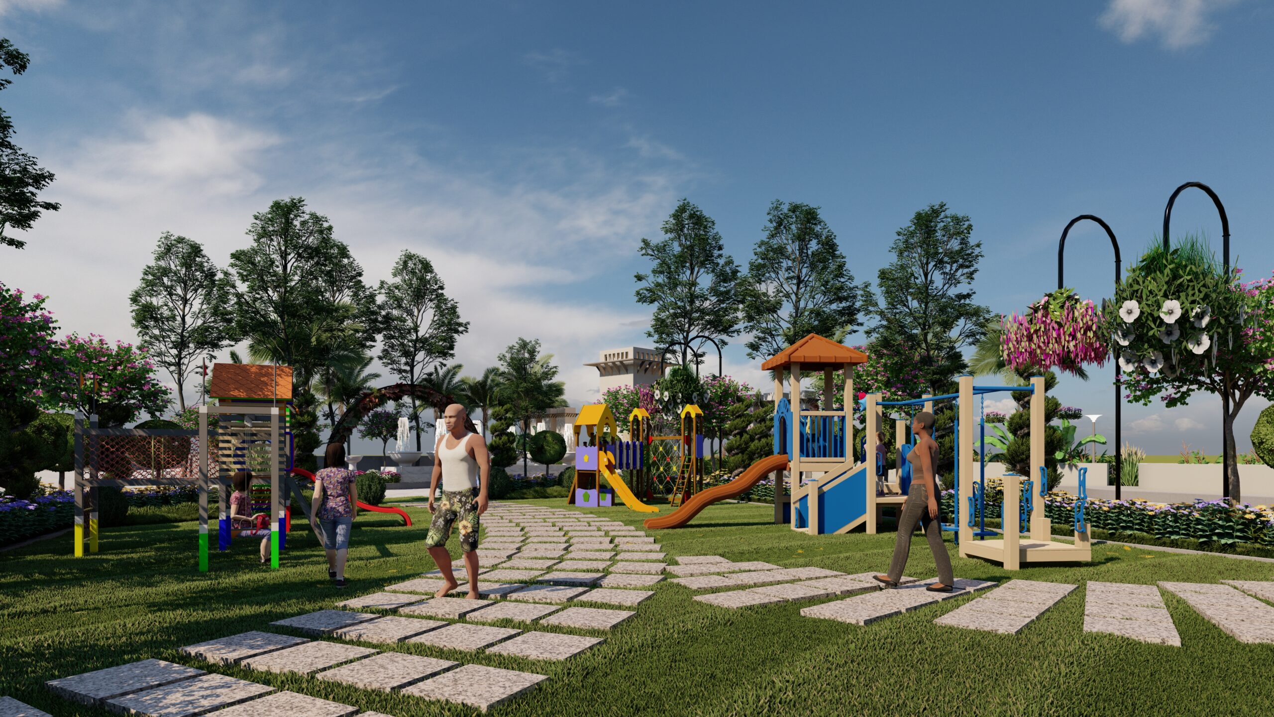 Tiny Blossom Park Play