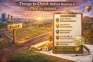 The Future of Real Estate in Jaipur: Why Plots are the Way Forward