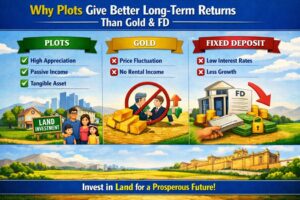 Why Plots Give Better Long-Term Returns Than Gold & FD 