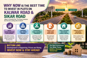 Why Now is the Best Time to Invest in Plots on Kalwar Road & Sikar Road
