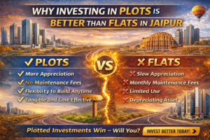 Why Investing in Plots is Better Than Flats in Jaipur